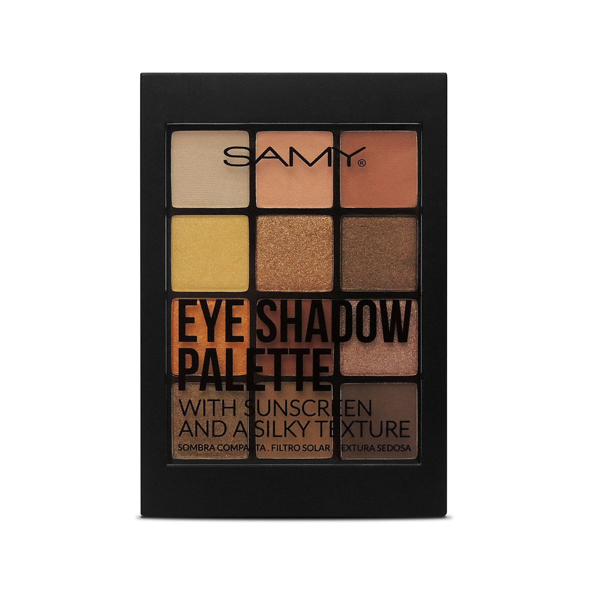 Paleta X 12 Sombras Compactas # 04. Maasai Samy