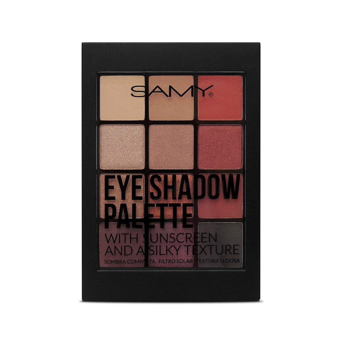 Paleta X 12 Sombras Compactas # 05. Arabian Nights Samy