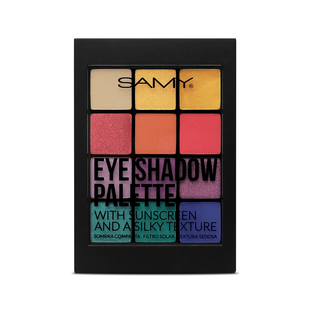 Paleta X 12 Sombras Compactas # 07. Samba Samy