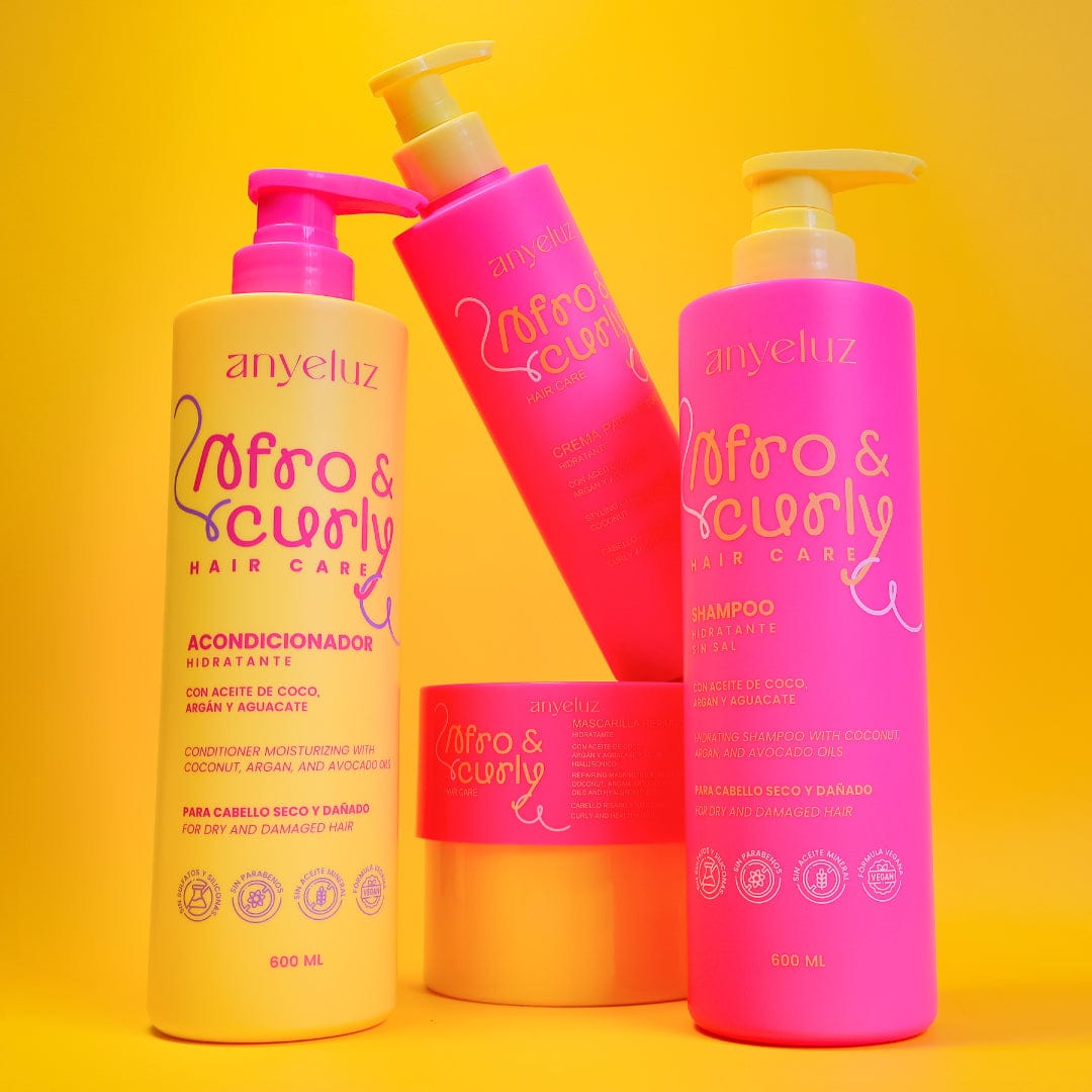 Shampoo Hidratante Afro & Curly Anyeluz X500 Ml - Image 5