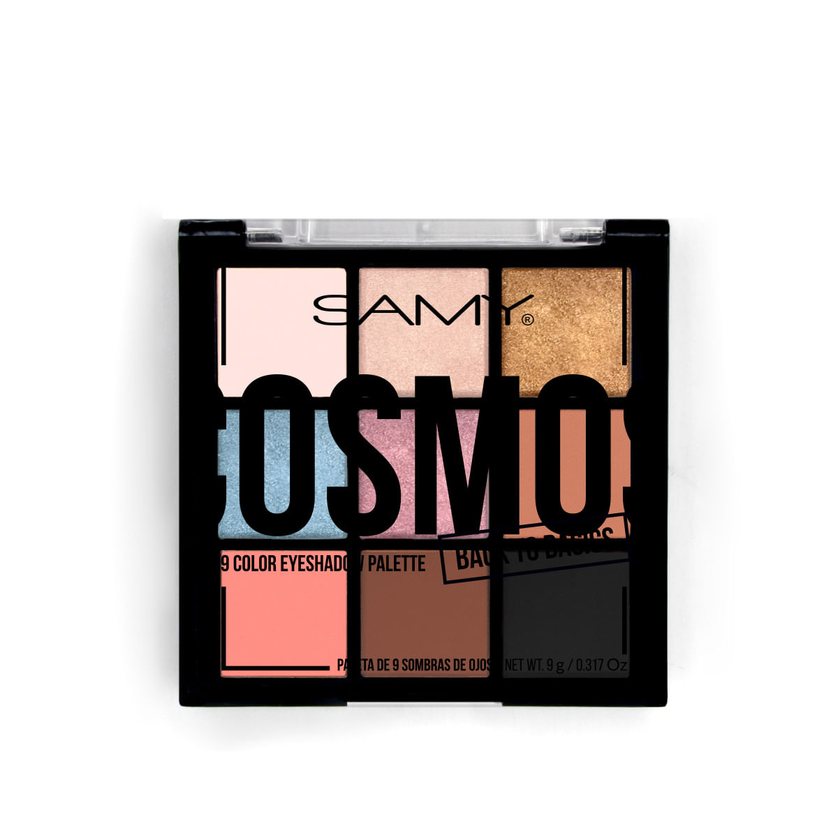 Paleta X 9 Sombras De Ojos # 15. Cosmo Samy