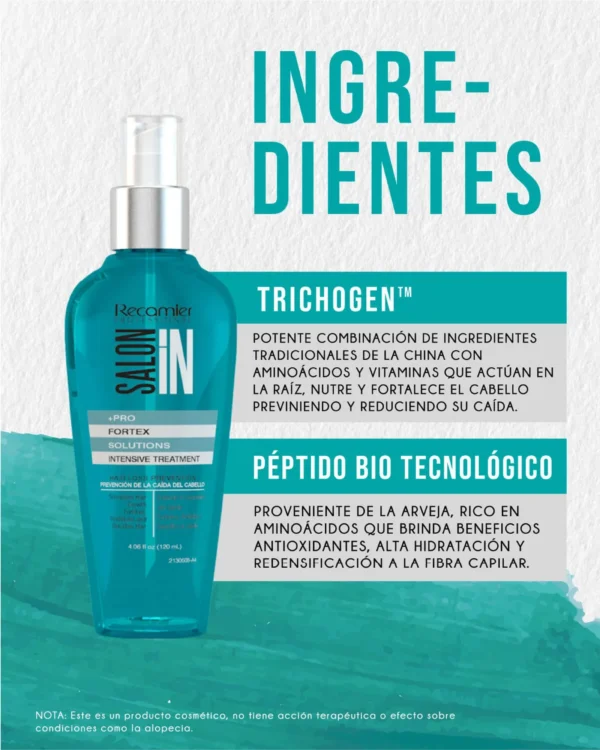 Tratamiento Fortex Solutions X120 Ml Salon In Recamier - Image 3