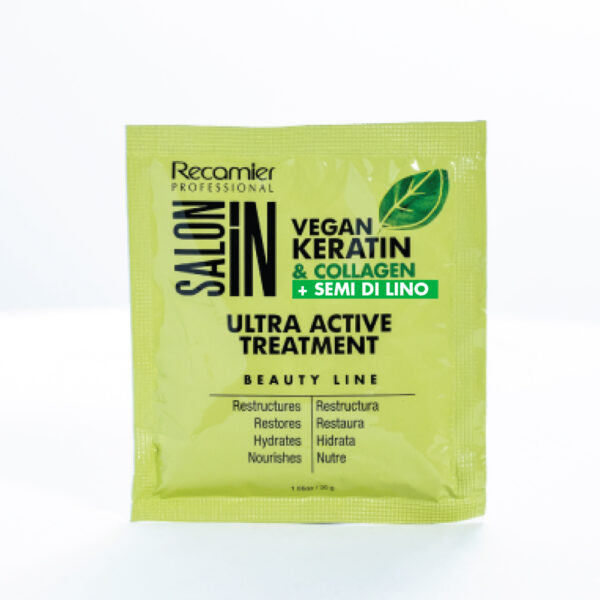 Tratamiento Ultra Active Keratin X30 Ml Salón In Recamier