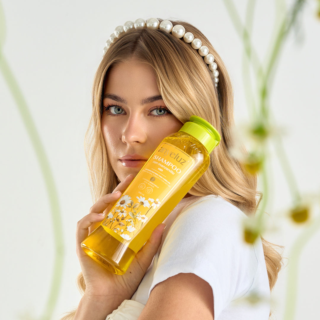 Shampoo Con Manzanilla Anyeluz X500 Ml - Image 4