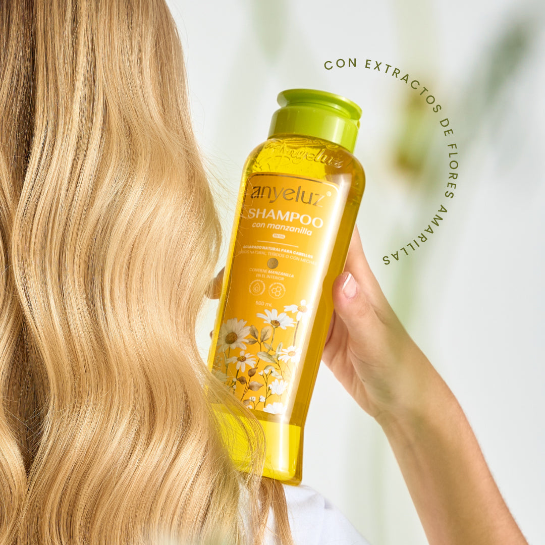 Shampoo Con Manzanilla Anyeluz X500 Ml - Image 5