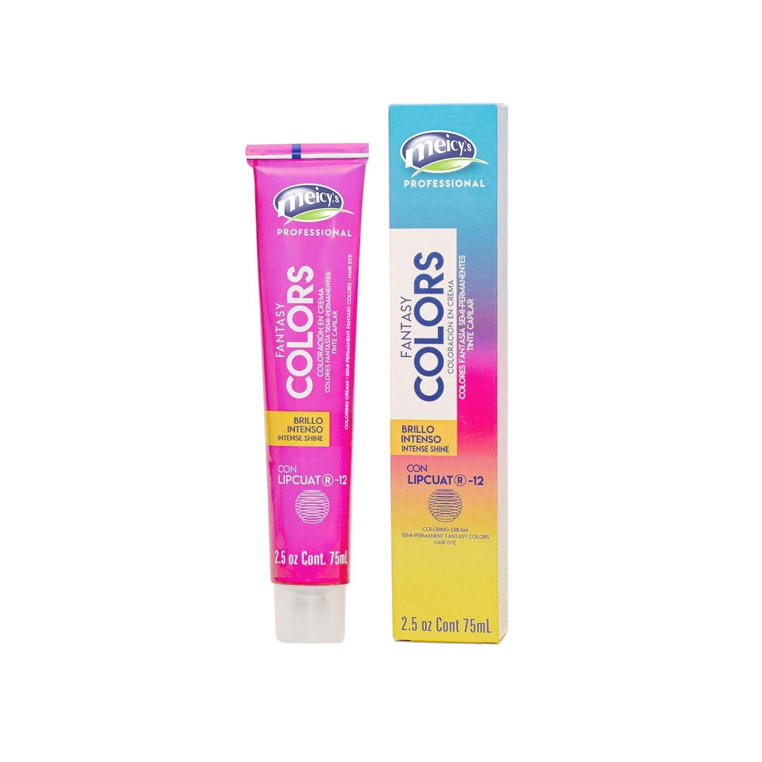 Tinte Meicy's Professional Colors Tono FantasĂa Azul Zafiro X75ml - FantasĂa Azul Zafiro