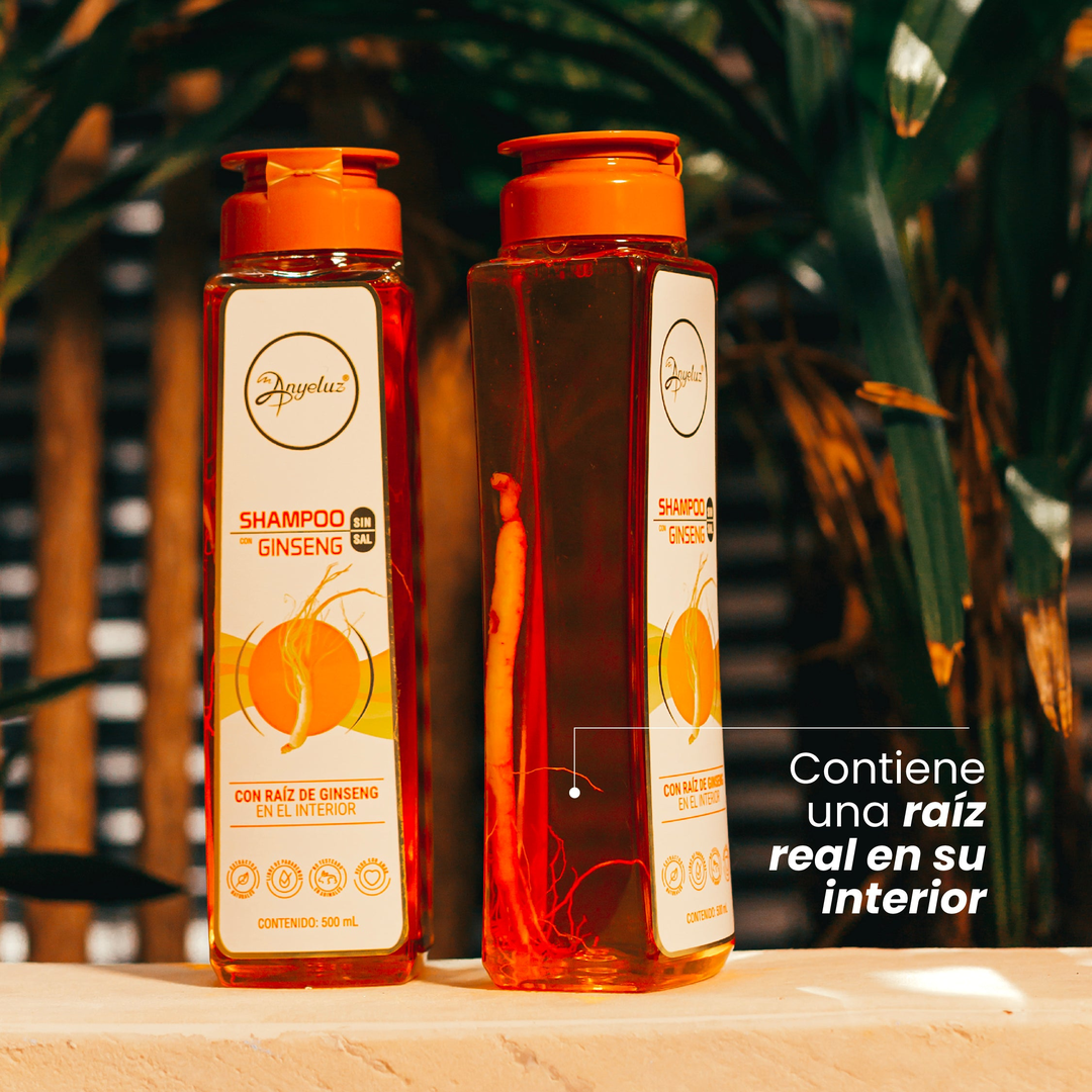 Shampoo Con Ginseng Anyeluz X500 Ml - Image 5