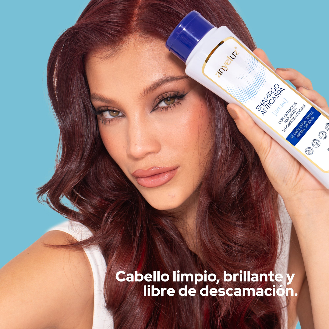 Shampoo Anticaspa Anyeluz X400 Ml - Image 2