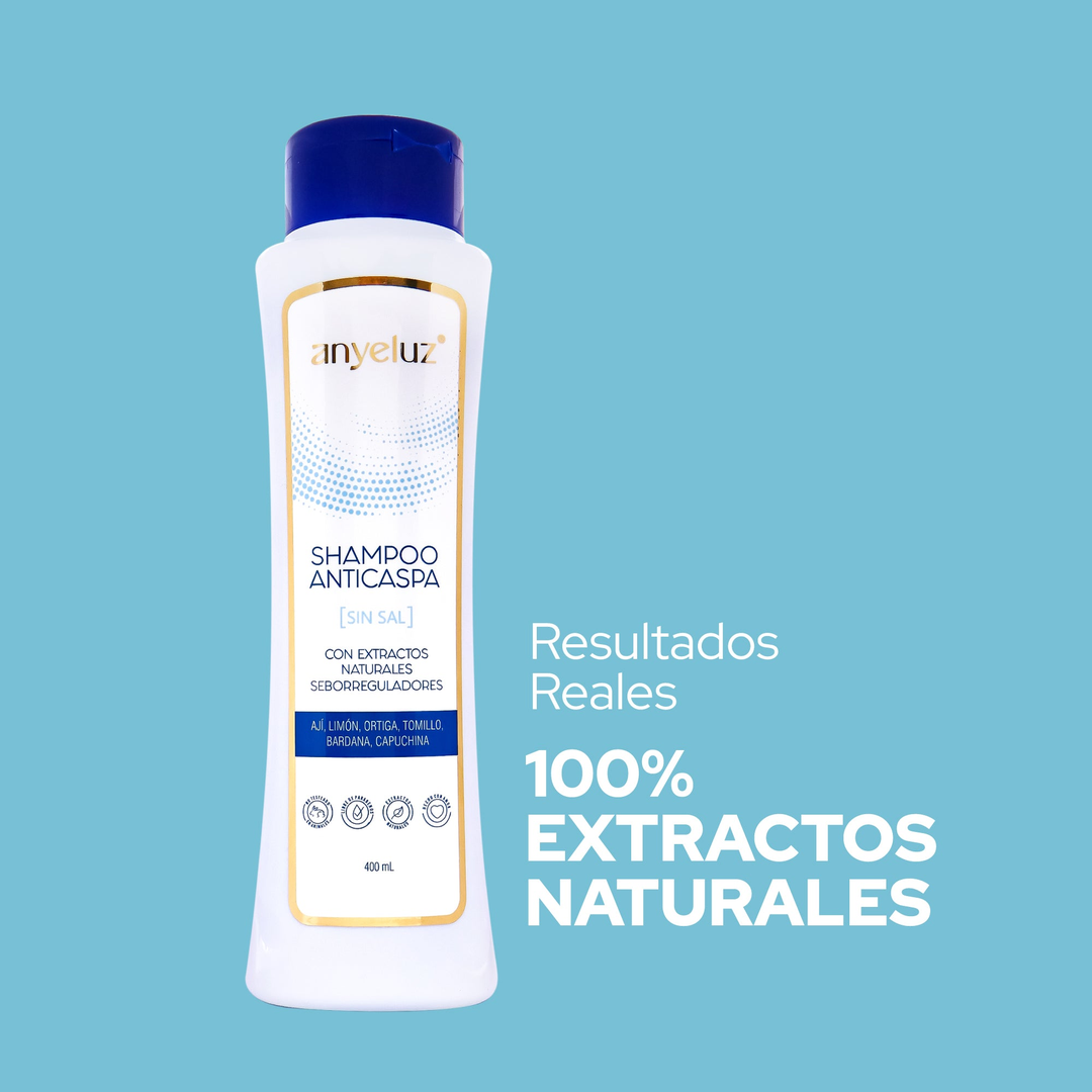 Shampoo Anticaspa Anyeluz X400 Ml - Image 7