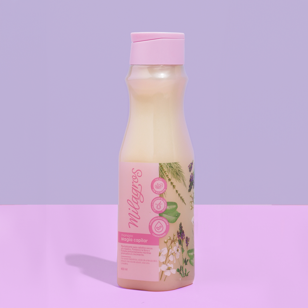Shampoo Magia Capilar Con Ácido Hialurónico X450 Ml Milagros - Image 4