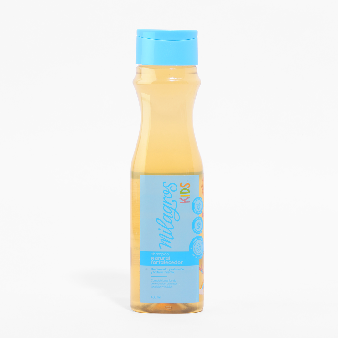 Shampoo Natural Fortalecedor Kids Sin Químicos X450 Ml Milagros - Image 2