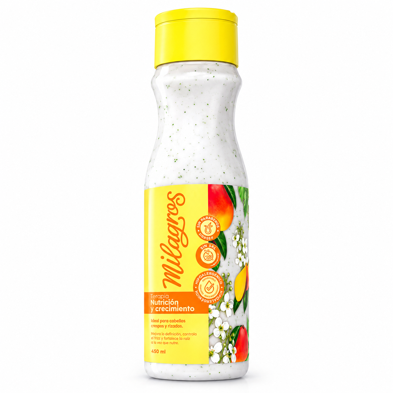 Tratamiento NutriciĂłn Y Crecimiento Rizos X450 Ml Milagros