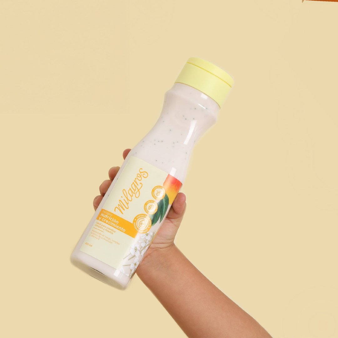 Tratamiento Nutrición Y Crecimiento Rizos X450 Ml Milagros - Image 3