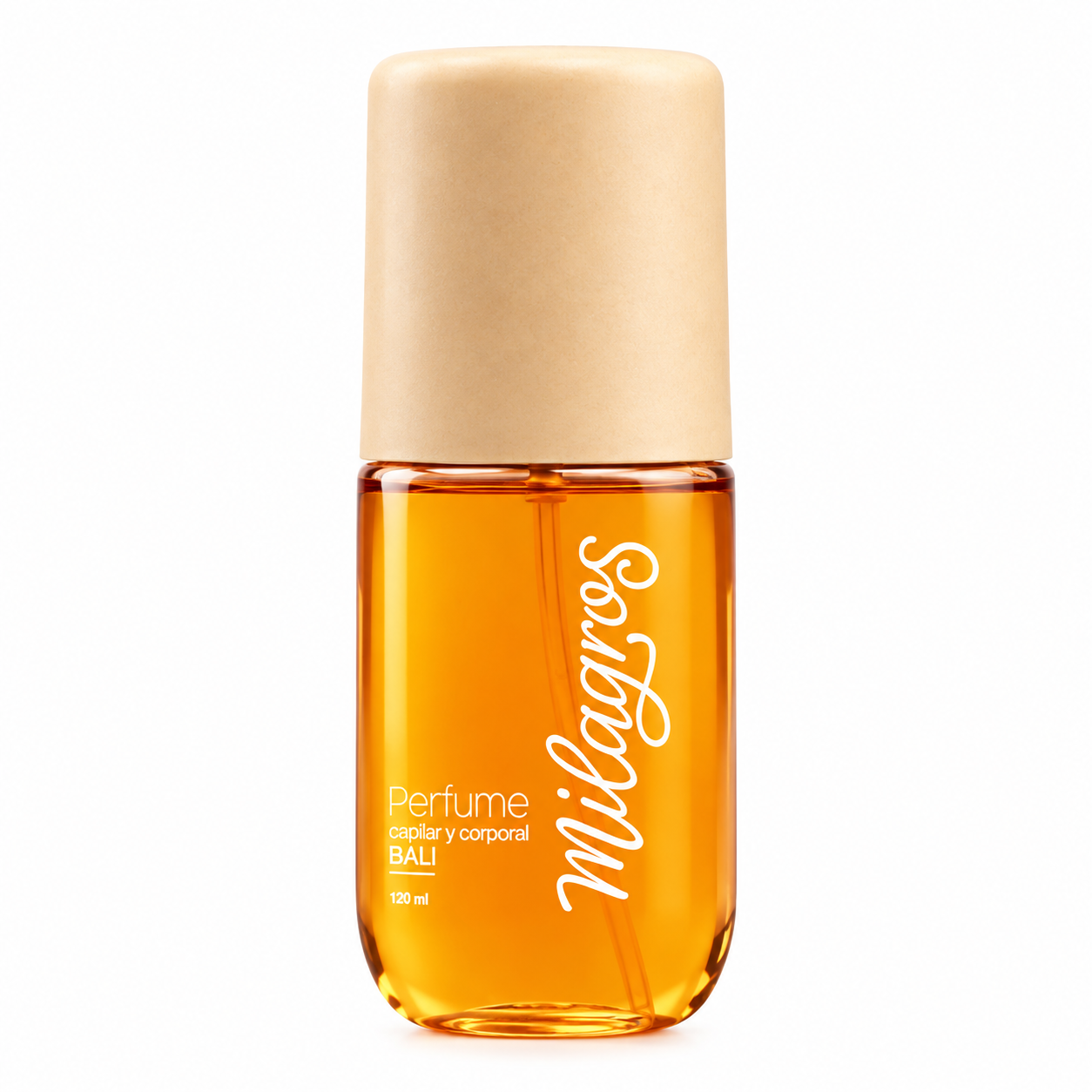 Perfume Capilar Y Corporal Bali Notas Dulces Y Relajantes X120 Ml Milagros