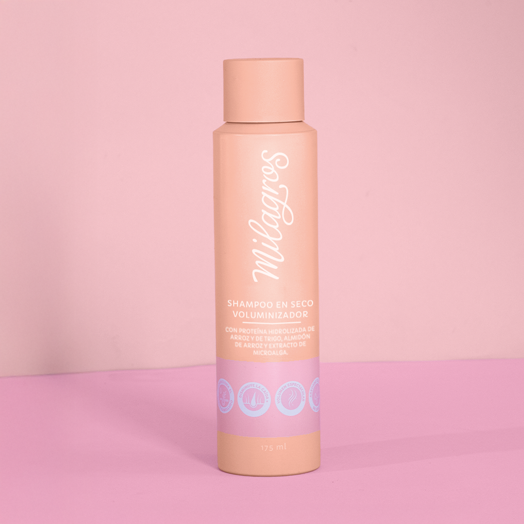 Shampoo En Seco Voluminizador X175 Ml Milagros - Image 3