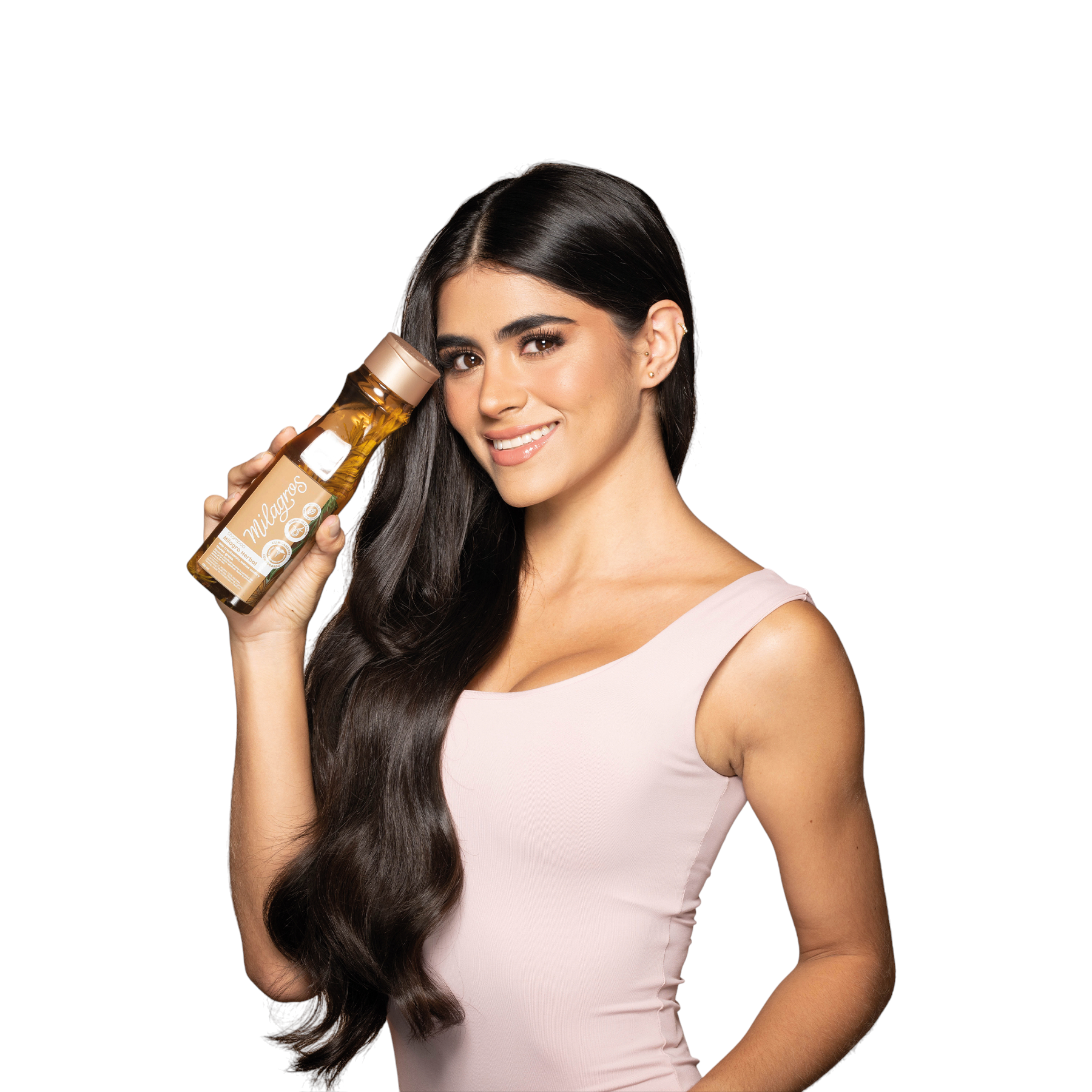 Shampoo Milagro Herbal Con Romero Y Jengibre X450 Ml Milagros - Image 3