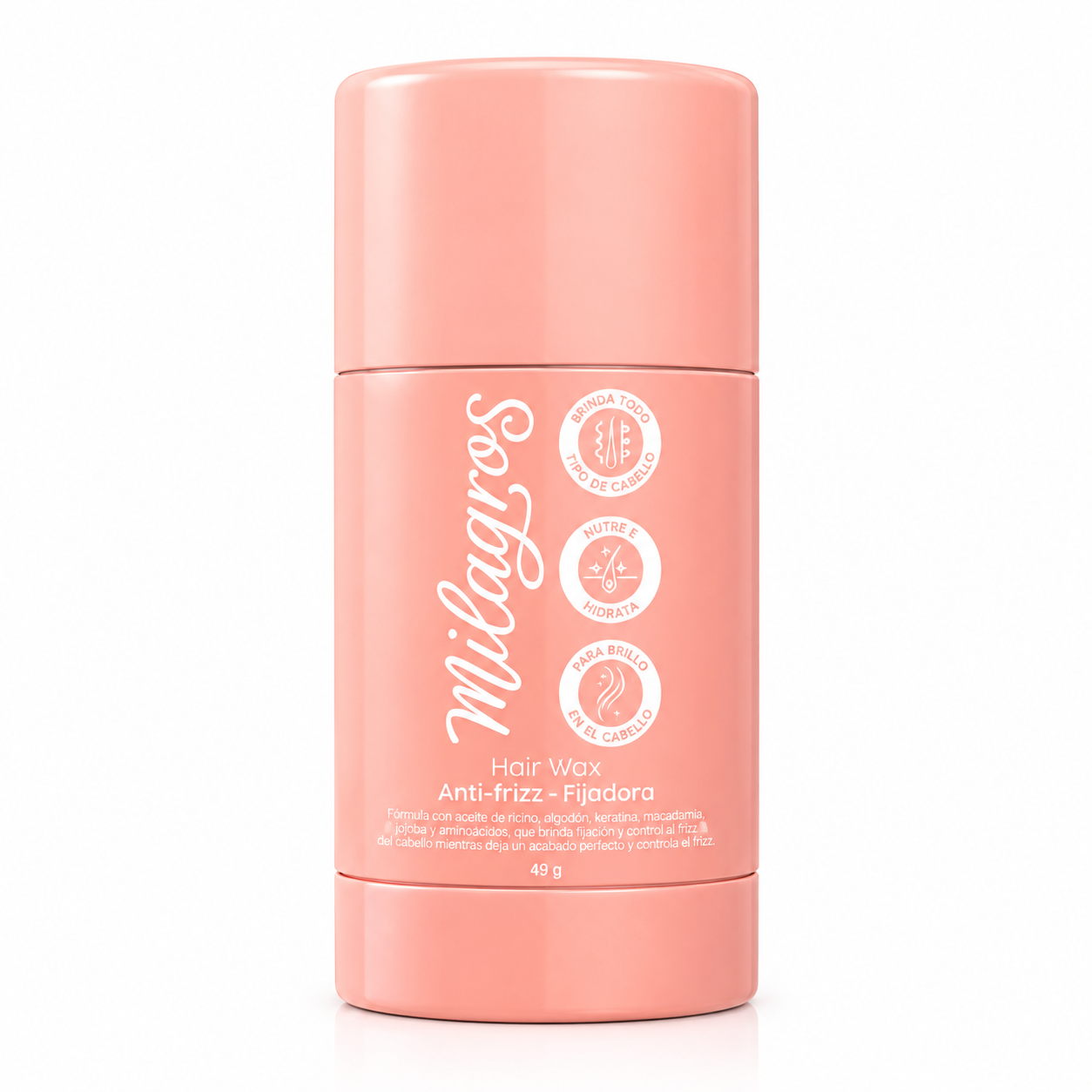 Hair Wax Stick Cera Anti Frizz X49 Gr Milagros