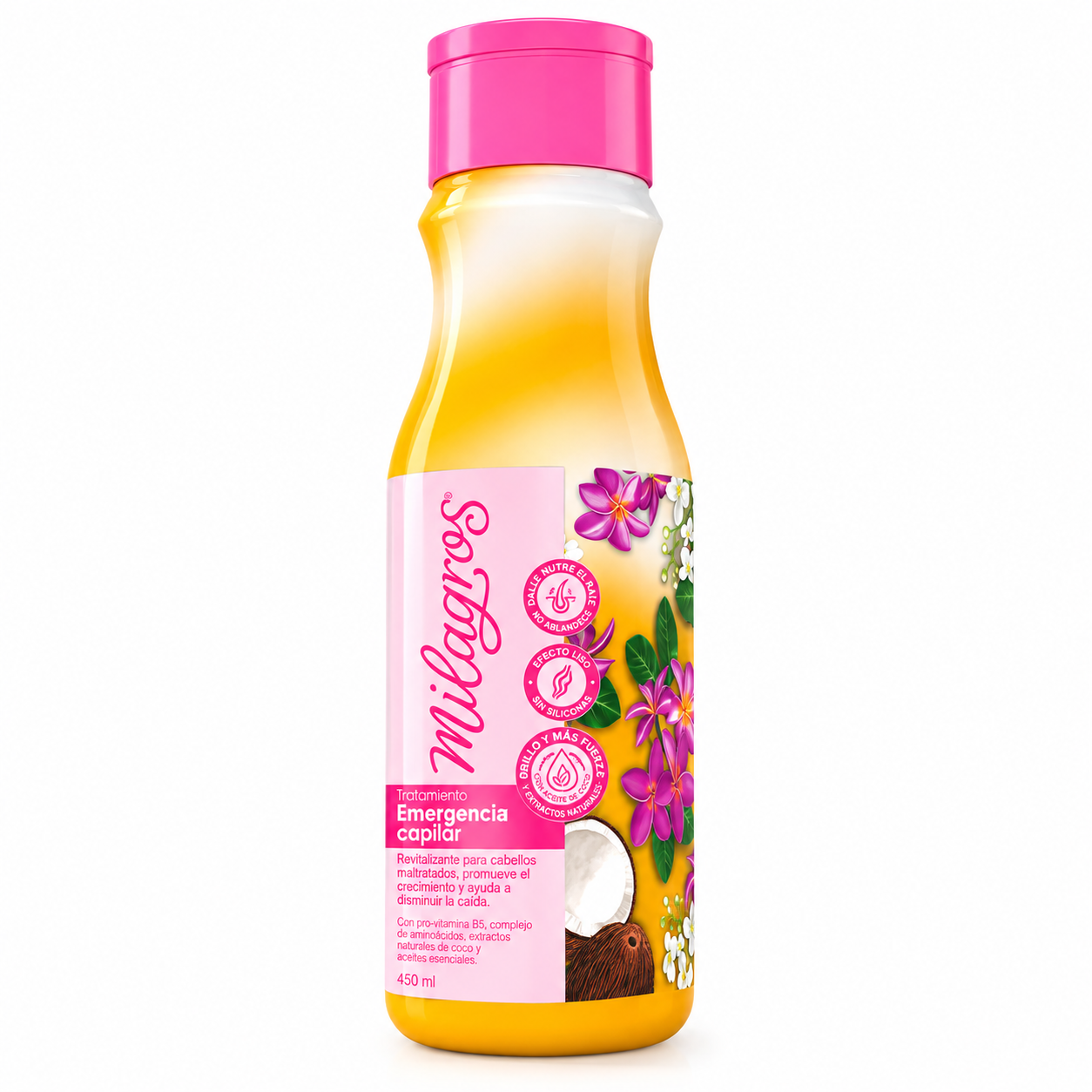 Tratamiento Emergencia Capilar X450 Ml Milagros