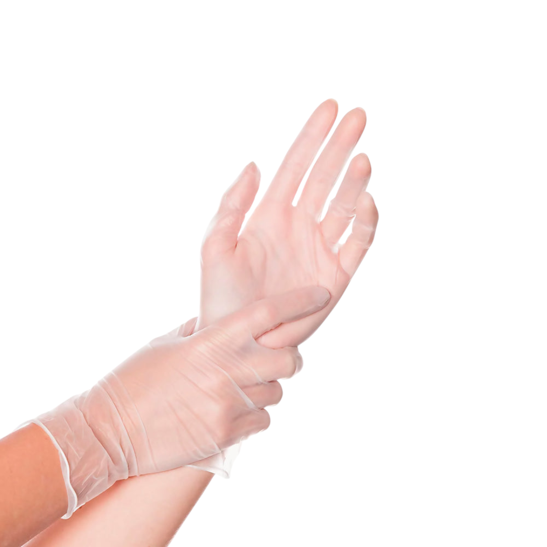 1 Par De Guantes De Vinilo Talla S Enkor Profesional - Image 3