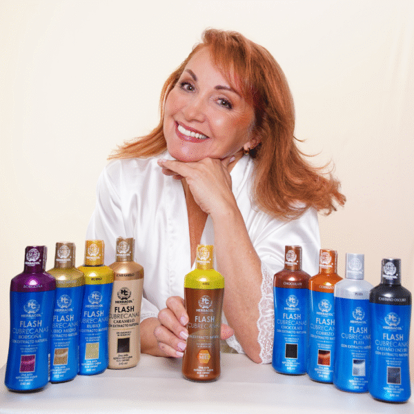 Tonico
Capilar Flash Cubre Canas Chocolate Herbacol X240 Ml - Image 5