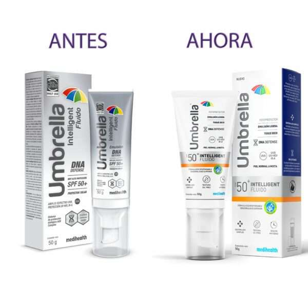 Medihealth Umbrella Spf50+ Intelligent Fluido X50 Gr