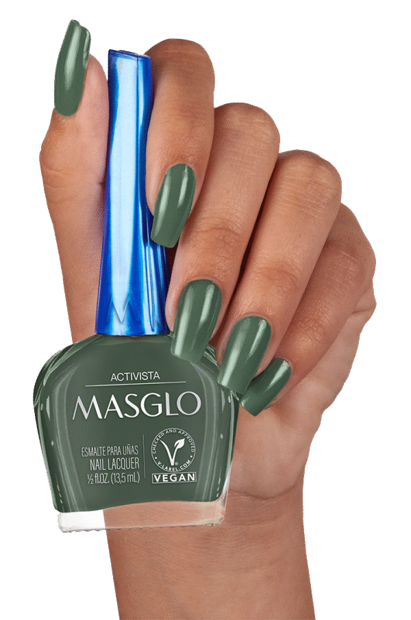 Activista - Esmalte Tradicional Cremoso Masglo 13,5 Ml -
Gama Verde - Image 3