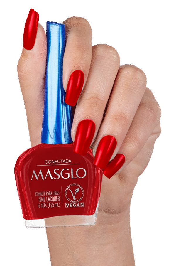 Conectada - Esmalte Tradicional Masglo 13,5 Ml - Gama Rojo - Image 2