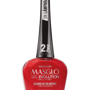 Farandulera - Esmalte Gel Evolution Efecto Gel Masglo 13,5
Ml Cremoso - Gama Rojo