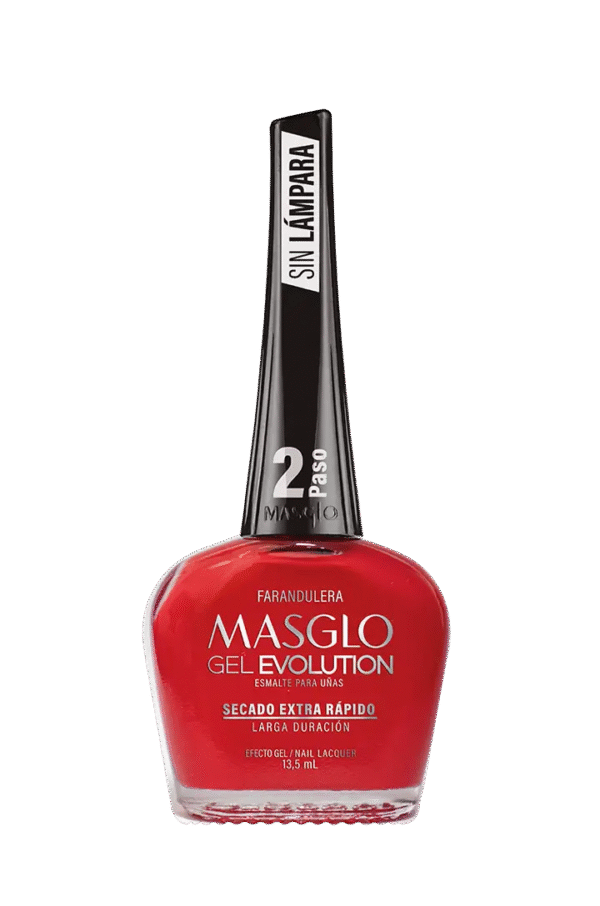 Farandulera - Esmalte Gel Evolution Efecto Gel Masglo 13,5
Ml Cremoso - Gama Rojo