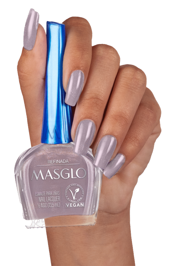 Refinada - Esmalte Tradicional Perlado Masglo 13,5 Ml -
Gama Lila - Image 3