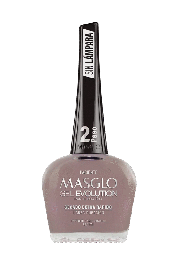 Paciente - Esmalte Cremoso Gel Evolution Efecto Gel Masglo
13,5 Ml -Gama Marrón