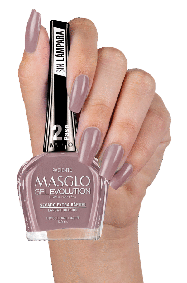 Paciente - Esmalte Cremoso Gel Evolution Efecto Gel Masglo
13,5 Ml -Gama Marrón - Image 2