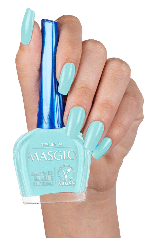 Tremenda - Esmalte Tradicional Cremoso Masglo 13,5 Ml -
Gama Azul - Image 2