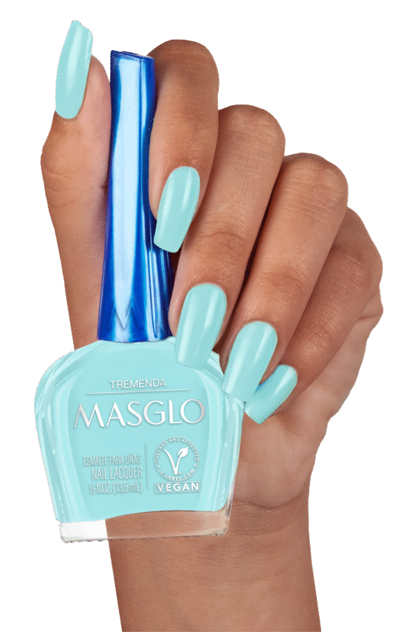 Tremenda - Esmalte Tradicional Cremoso Masglo 13,5 Ml -
Gama Azul - Image 3
