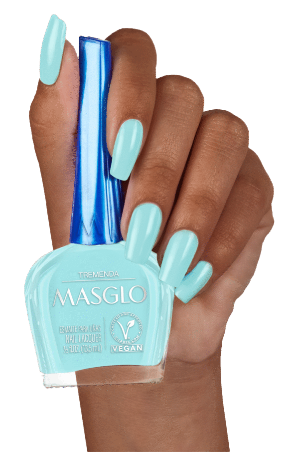 Tremenda - Esmalte Tradicional Cremoso Masglo 13,5 Ml -
Gama Azul - Image 4