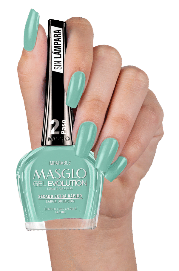 Imparable - Esmalte Gel Evolution Efecto Gel Masglo 13,5
Ml Cremoso - Gama Verde - Image 2