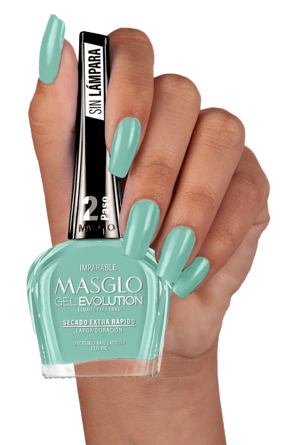 Imparable - Esmalte Gel Evolution Efecto Gel Masglo 13,5
Ml Cremoso - Gama Verde - Image 3