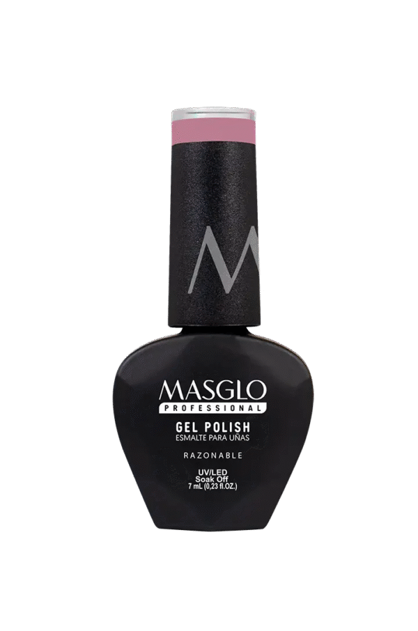 Razonable - Esmalte Semipermanente Masglo Professional Gel
Polish 7 Ml Cremoso - Gama Rosado
