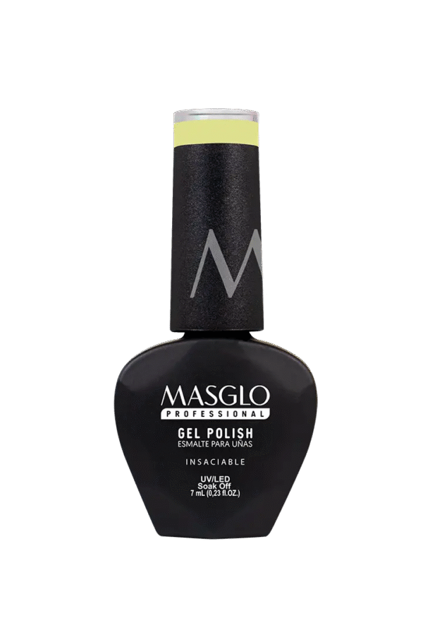 Insaciable - Esmalte Semipermanente Masglo Professional
Gel Polish 7 Ml Cremoso - Gama Amarillo