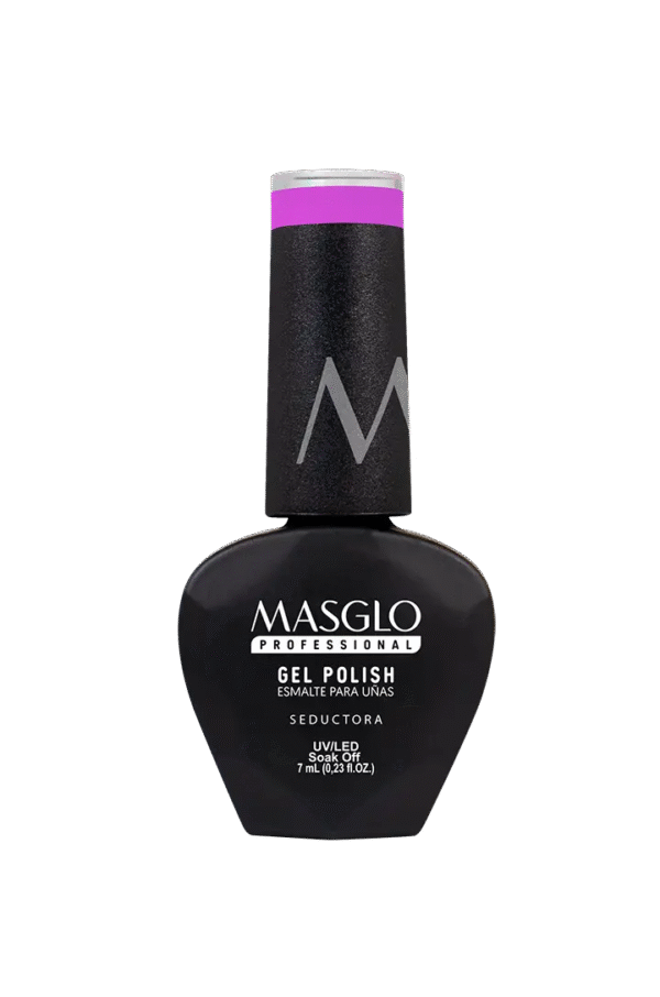 Seductora - Esmalte Semipermanente Masglo Professional Gel
Polish 7 Ml Cremoso - Gama Morado