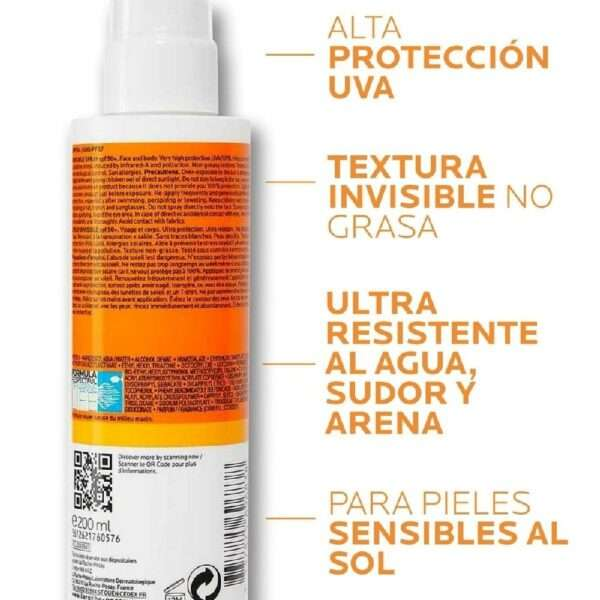 La Roche Posay Anthelios Invisible Spray Spf 50+ 200Ml - Image 9