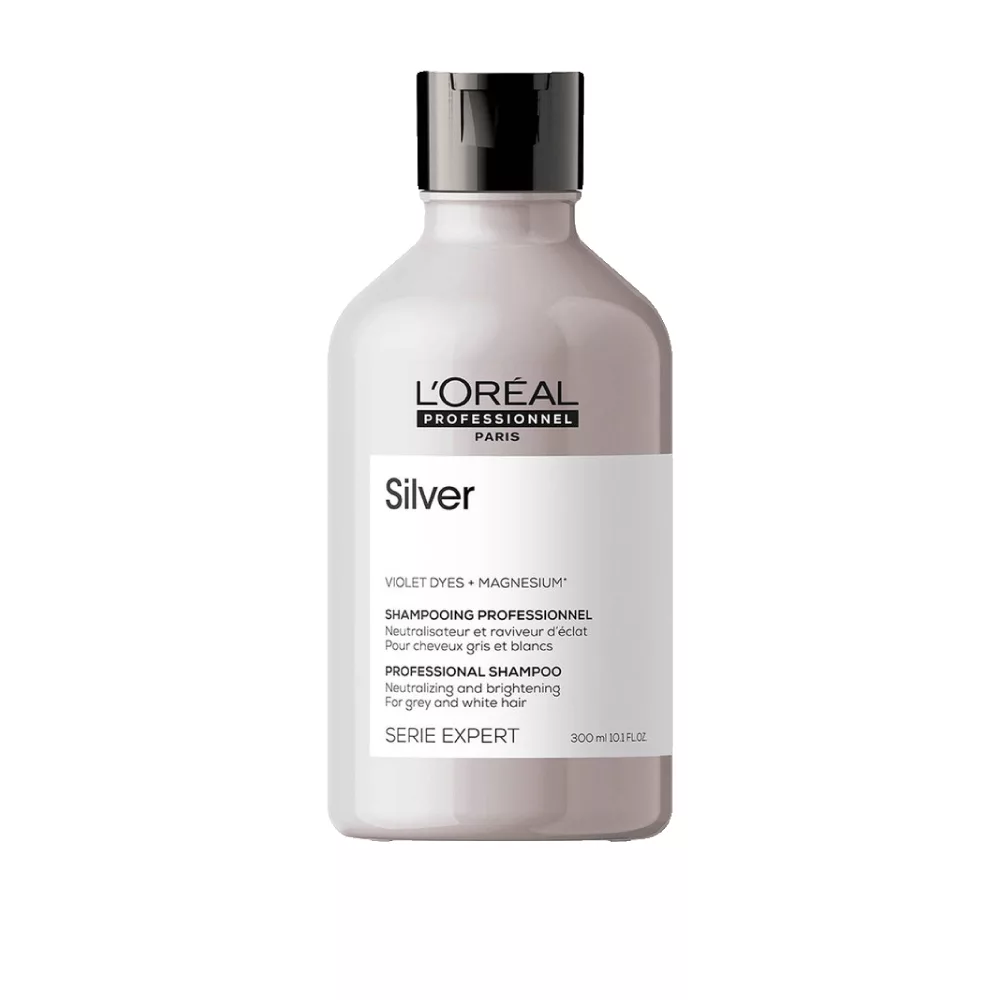 LOREAL Shampoo Cuidado Cabello Blanco/Canas Silver 300 Ml