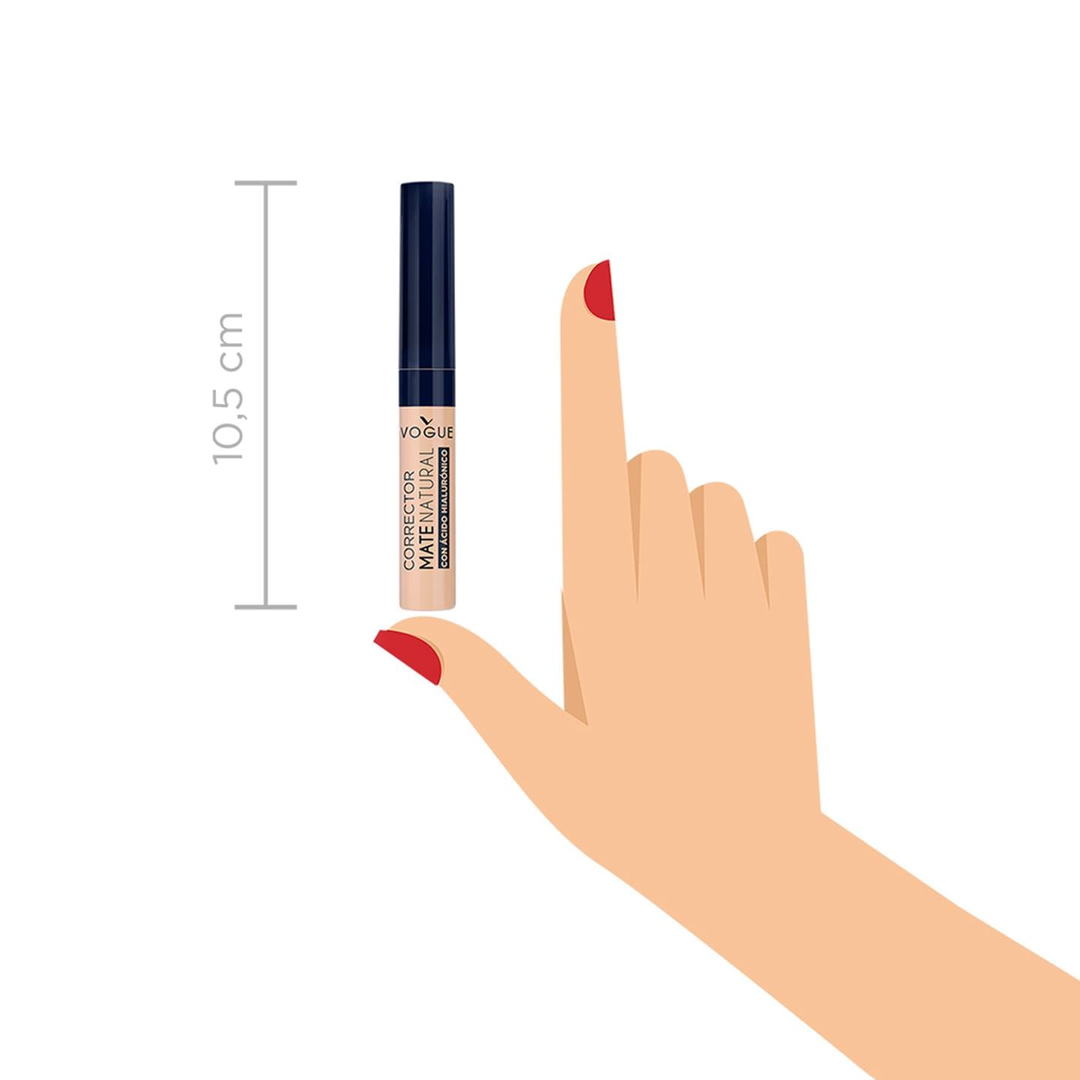 Corrector Líquido Mate Arena Vogue X5 Ml Vogue - Image 4