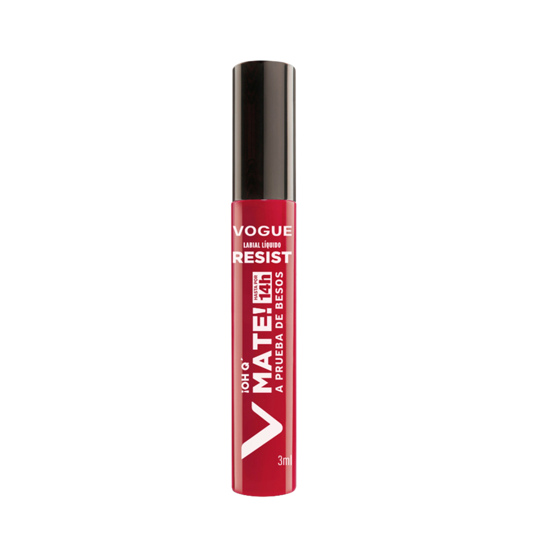 Labial Líquido Resist Decidida Vogue X3 Ml Vogue