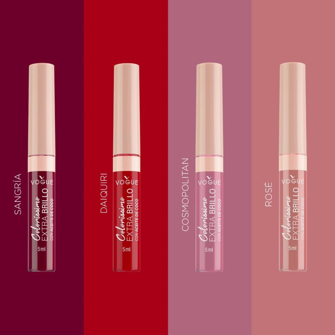 Labial Colorissimo Brillo Rose Vogue X5Ml Vogue - Image 5