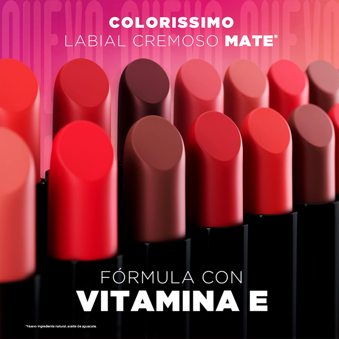 Labial Mate Colorissimo 4G Viva Vogue X4 Gr Vogue - Image 6