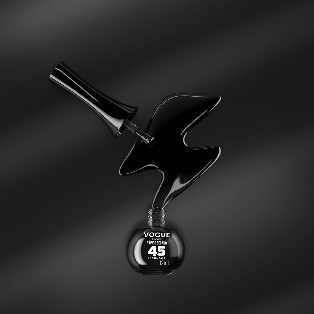 Esmalte Rápido Secado En 45 Segundos Noche Estrellada X12 Ml Vogue - Image 3