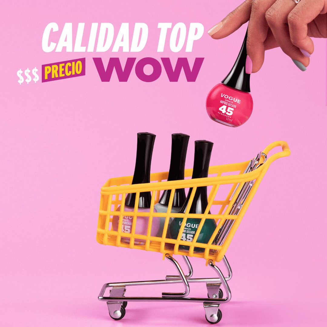 Esmalte Rápido Secado En 45 Segundos Noche Estrellada X12 Ml Vogue - Image 8