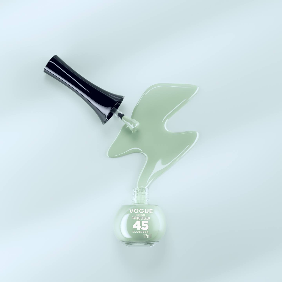 Esmalte Rápido Secado En 45 Segundos Caribe Sazon X12 Ml Vogue - Image 3