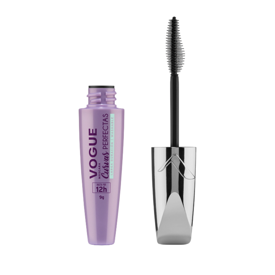 Mascara Pestañas Curvas Perfectas Lavable Vogue X9 GR Vogue